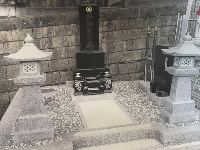 軽井沢のお寺にて